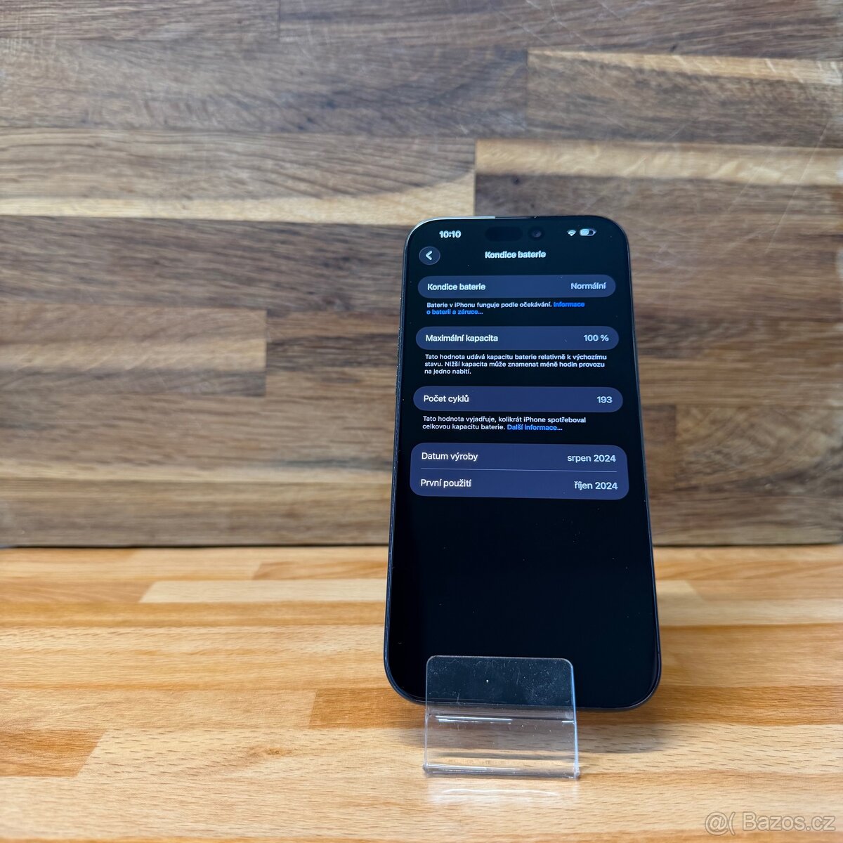 IPhone 16 Pro Max 512GB, černý, 100% bat., eSIM (rok záruka) - 8