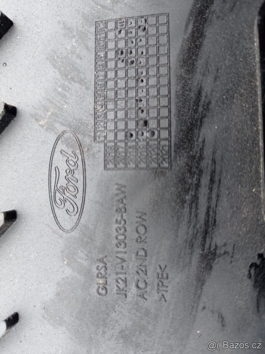 Gumová sada koberců ORIGINAL FORD Transit - 8