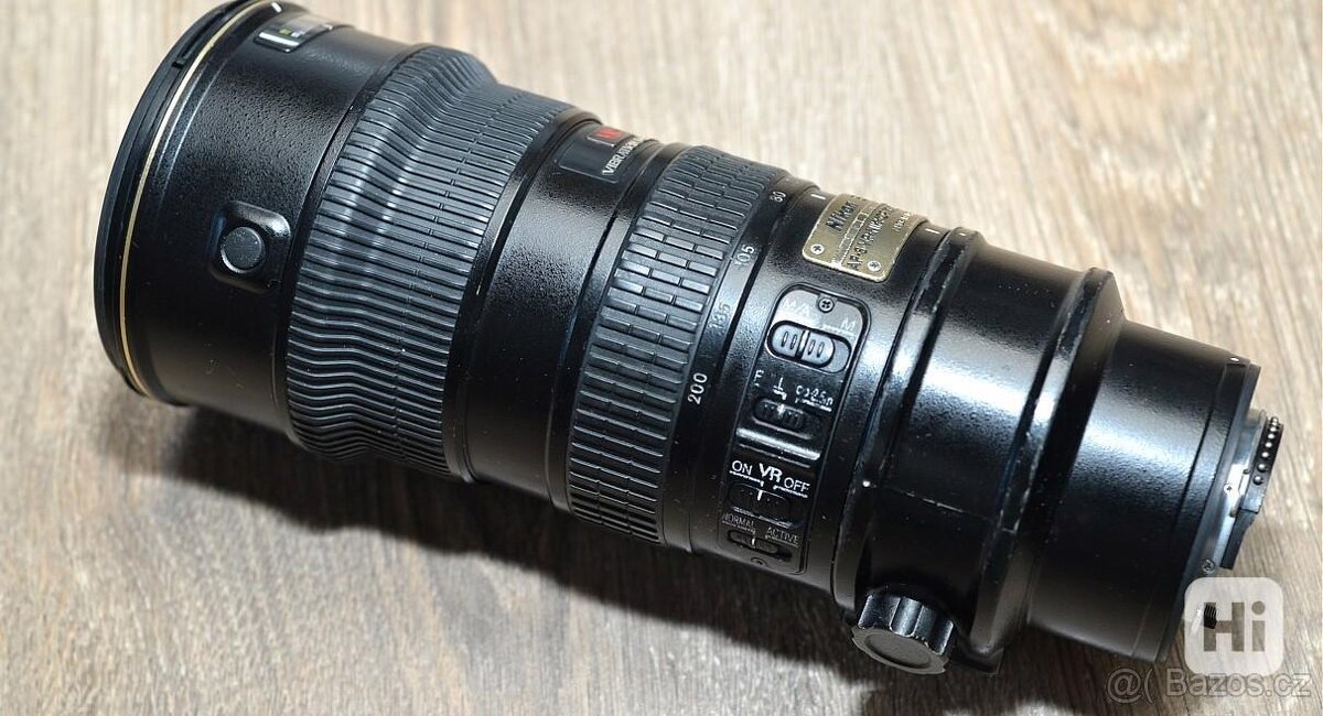 Nikon AF-S Nikkor 70-200mm f/2.8 G IF ED VR FX - 8