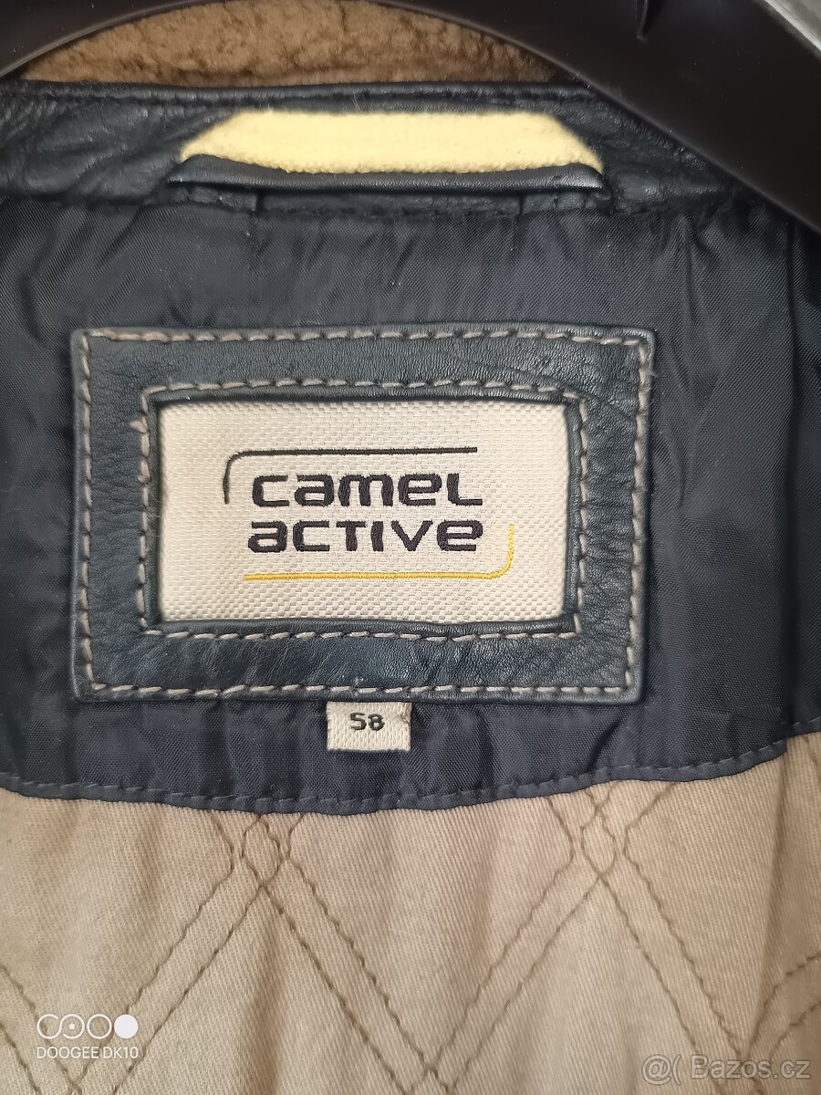 Luxusní kožená bunda Camel - 8