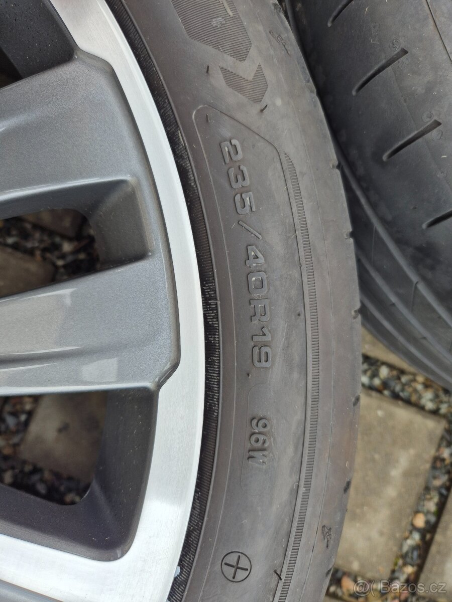 19" ALU disky + Goodyear Eagle F1 - 8