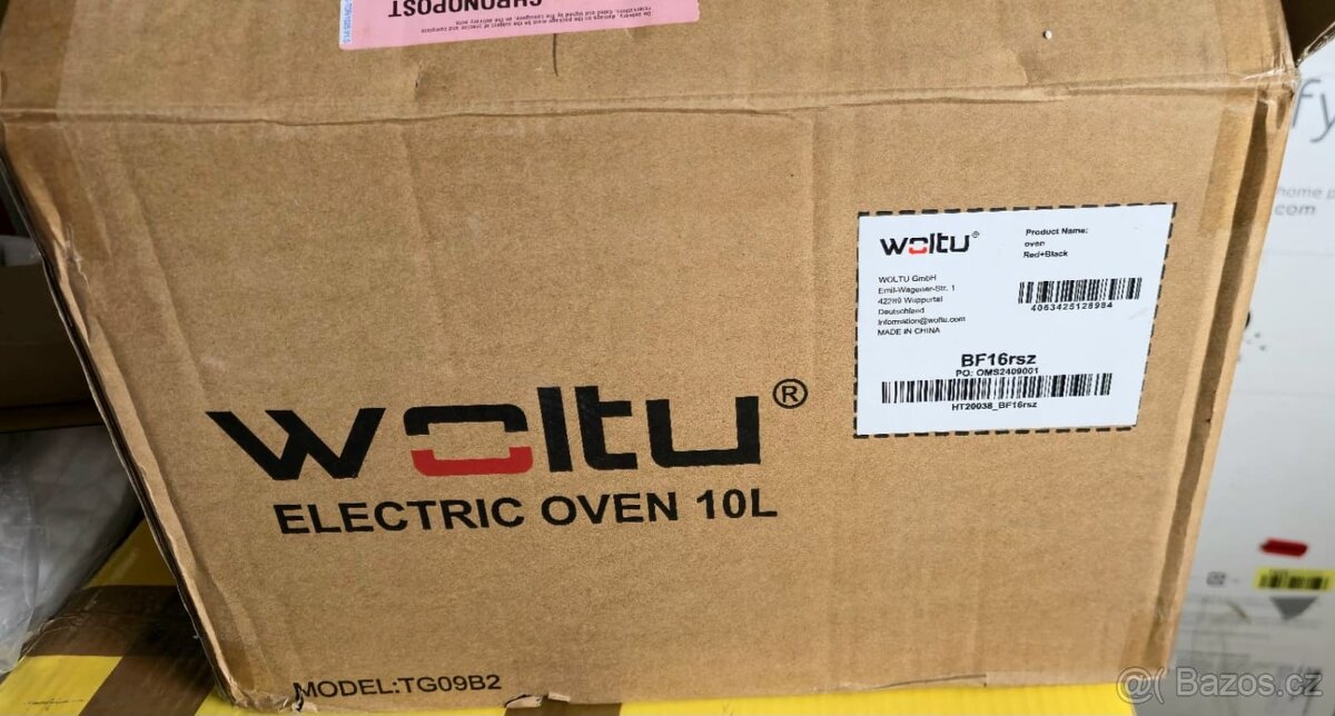 Mini trouba Woltu 10 L - 8