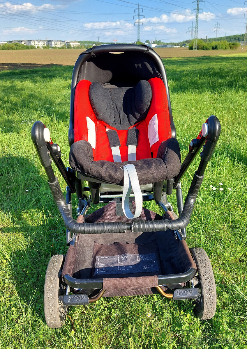 Kočárek Britax Go-korba, vajíčko a terénní kolečka - 8