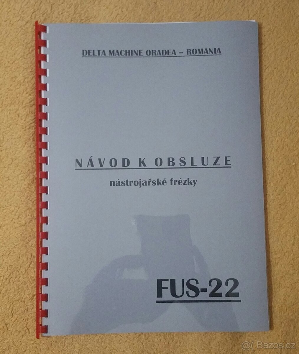 Návody kovo frézek FA-3, FN-20, FN-22, FN-32... - 8