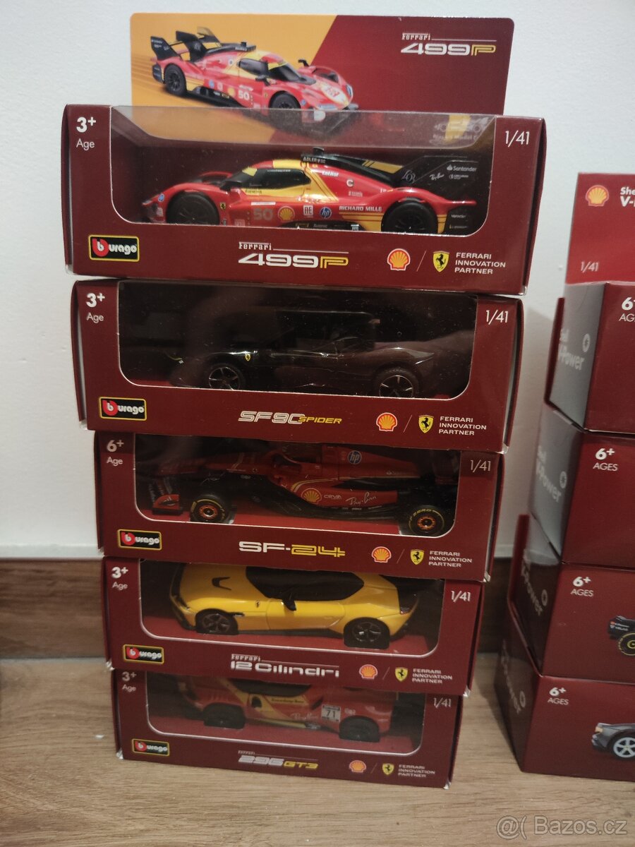 Modely Autíček Shell za posledních cca 10let - 8