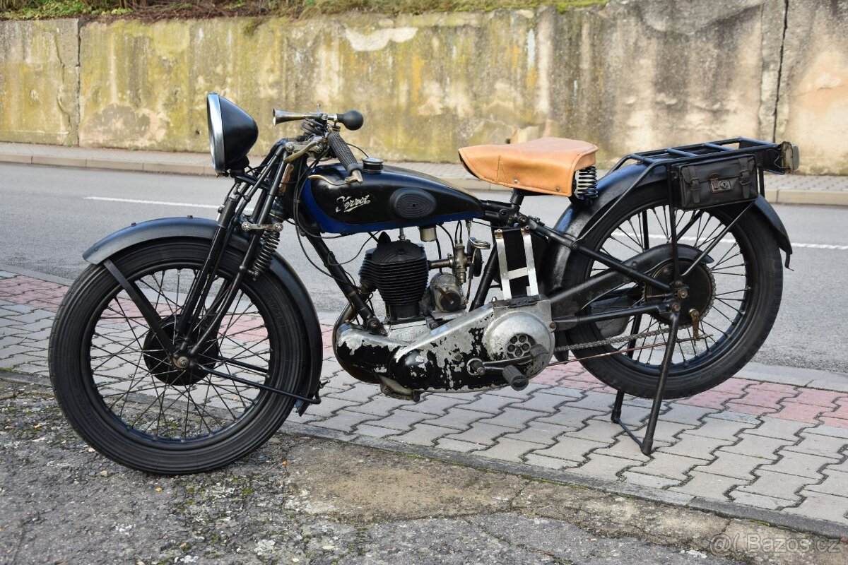 Terrot HST 350SV z roku 1930 s pěknou patinou - 8