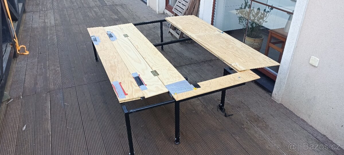 Univerzální rozkládací postel do dodávky - 8