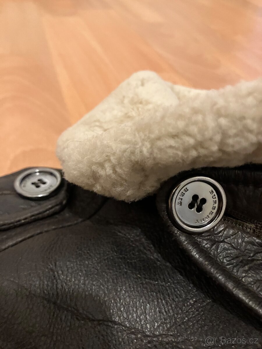 Kožená damská bunda Burbery - 8