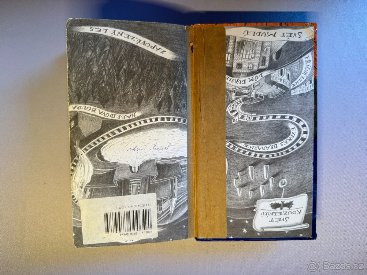 Harry Potter a Kámen mudrců, první české vydání 2000 - 8