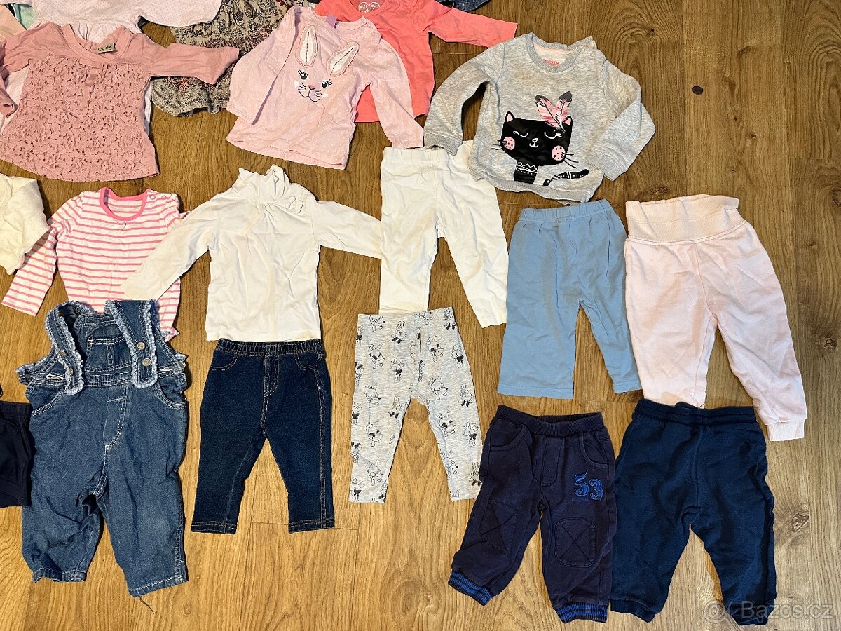 dívčí set oblečení vel 74 - 8