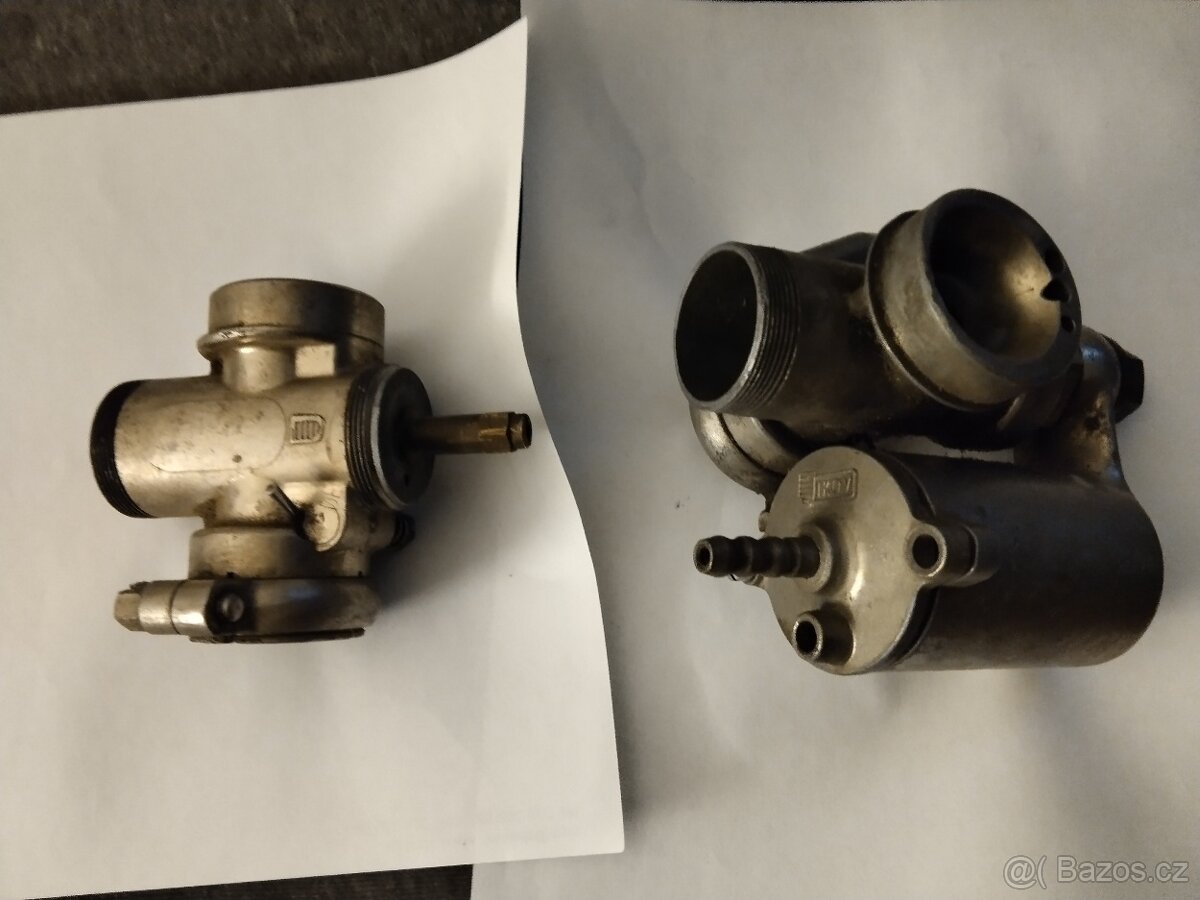Karburátory Jawa Ogar a ČZ 125/150 a filtr asi Pérák - 8