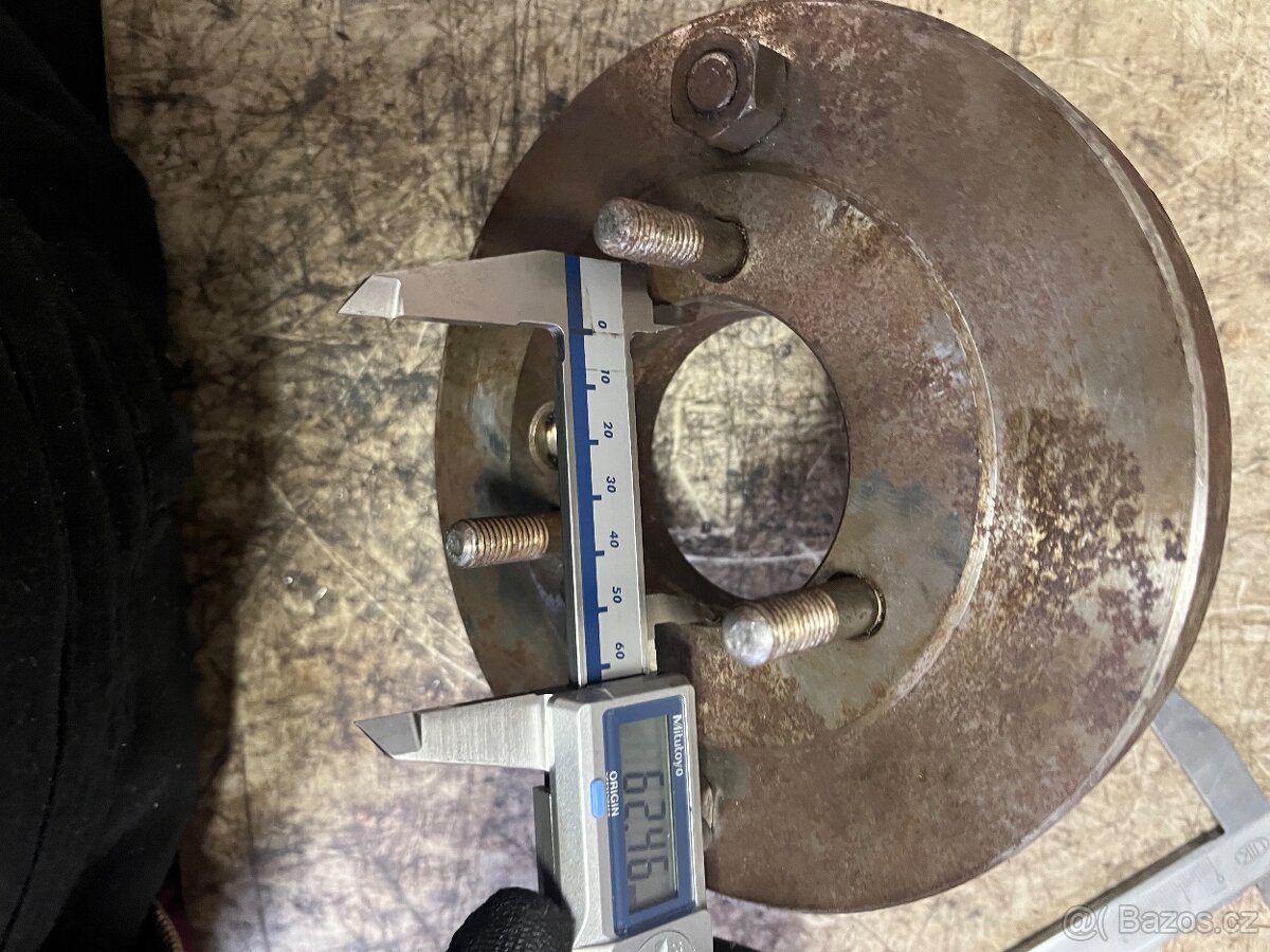 Unašecí srdce 80 mm s přírubou - 8