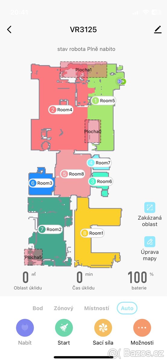 🤖 Robotický vysavač Concept VR3125 Laser – 2v1 - 8