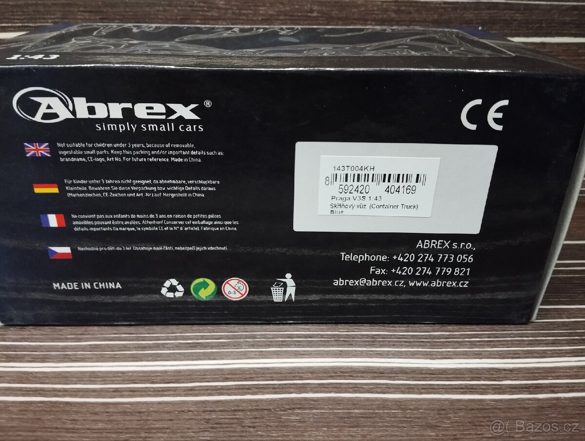 Praga V3S skříň 1:43 Abrex - 8