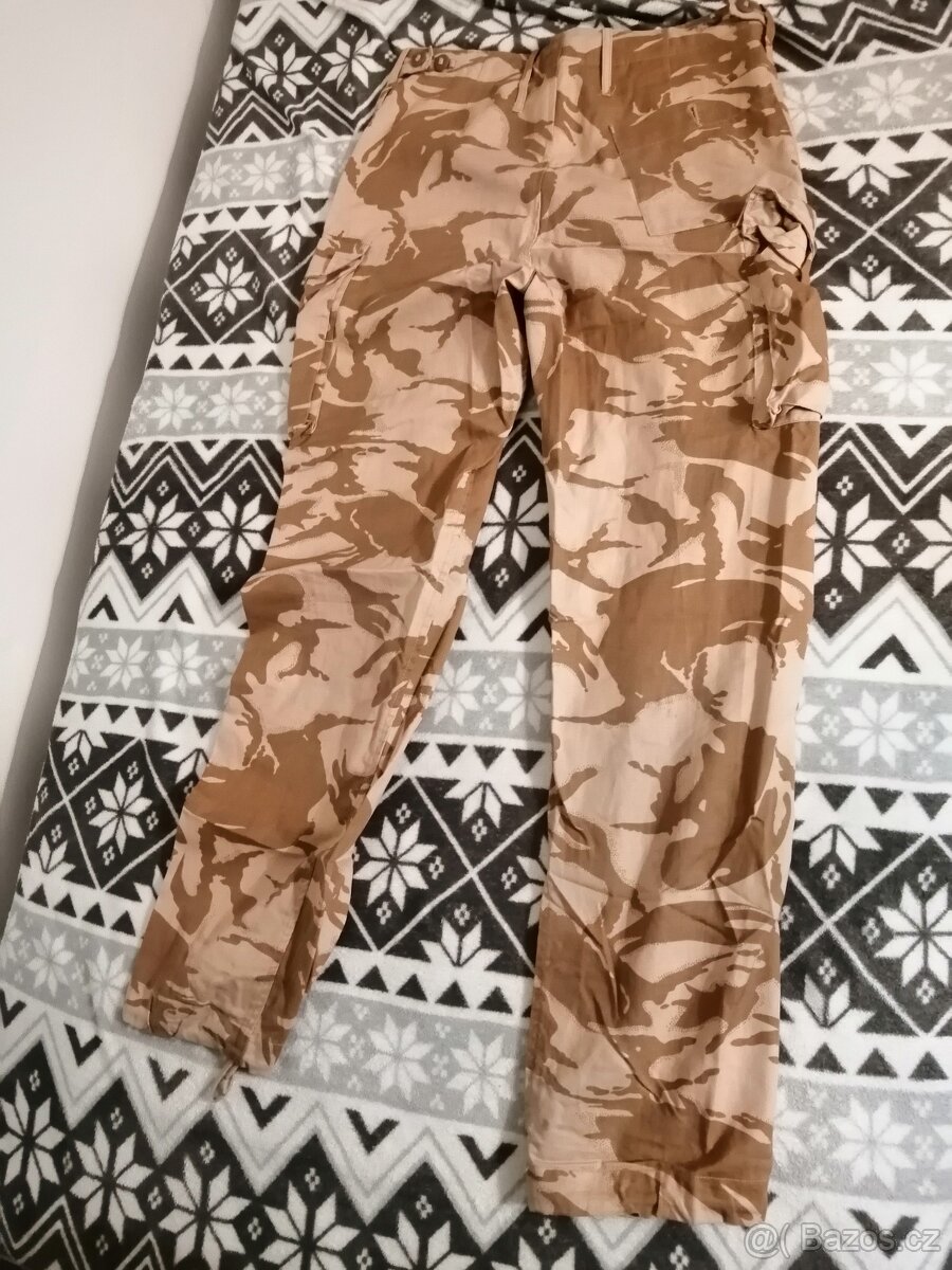 3x Britské vojenské kalhoty - 8