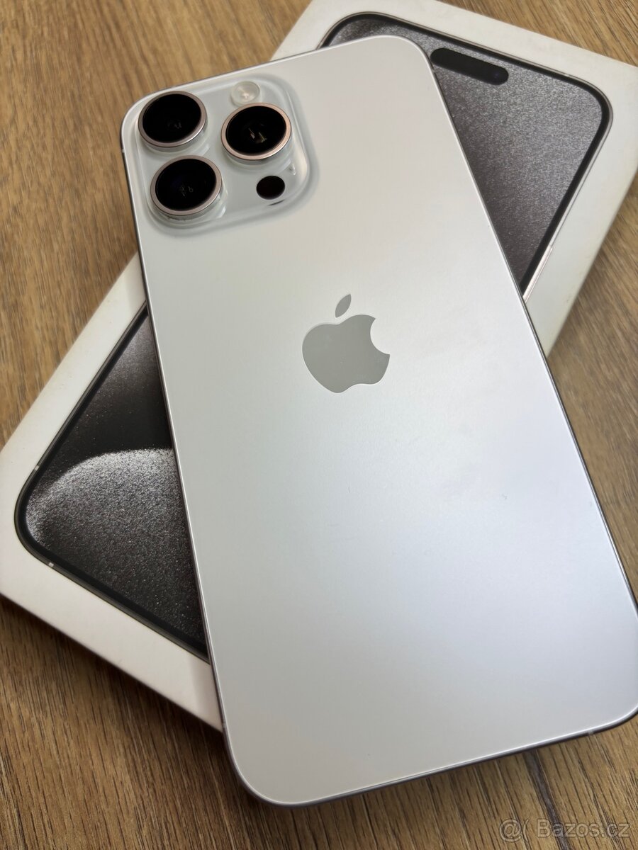 IPhone 15 pro max white 256GB - 8