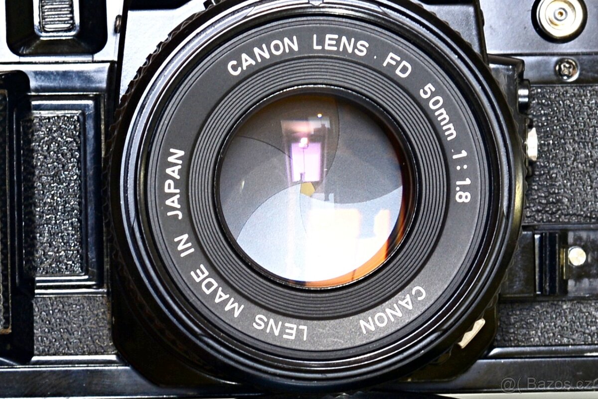 Canon A1 + FD 1,8/50mm po SERVISU - 8