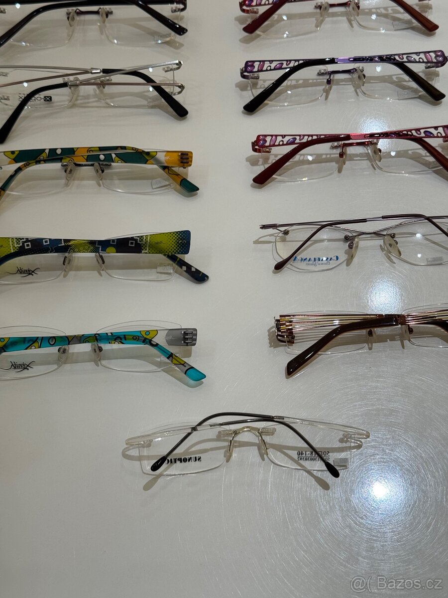 Kolekce 13 vrtaných brýlí – nové, nepoužité - 8