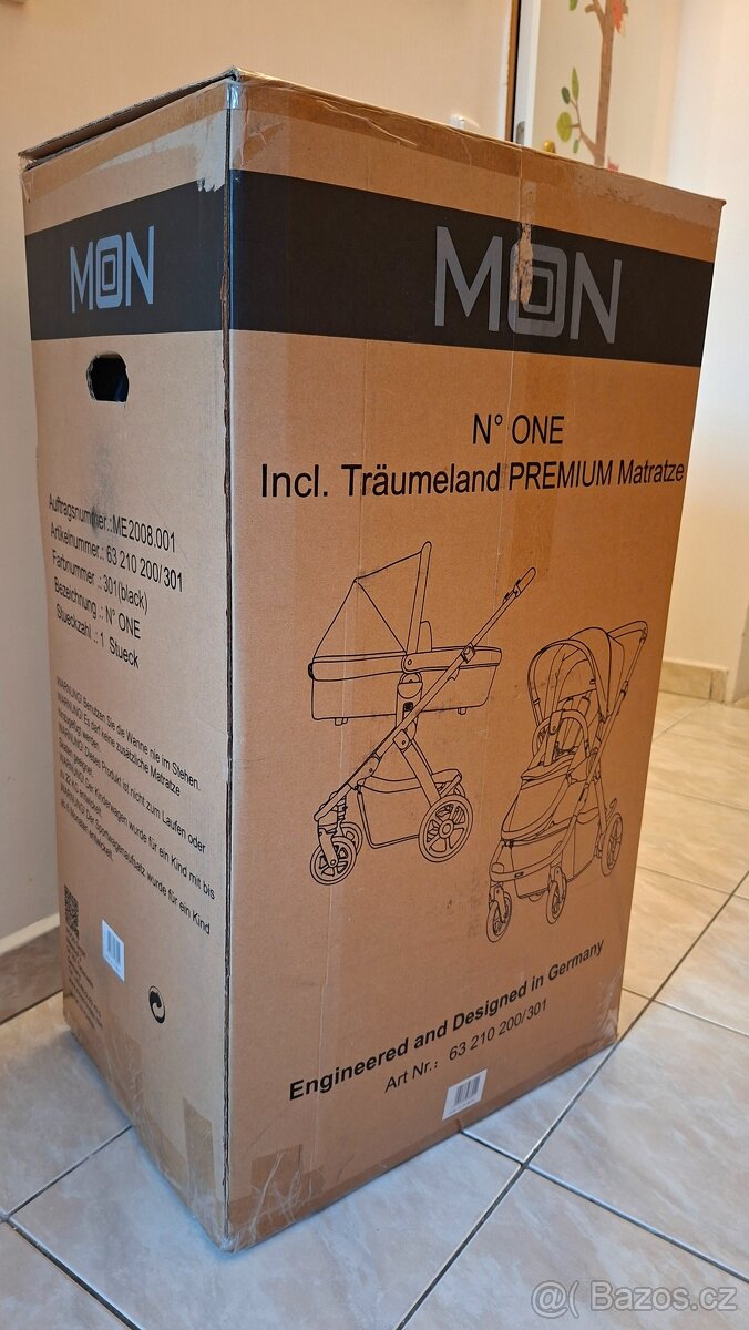 Kombinovaný kočárek Moon NoOne2.0 - 8