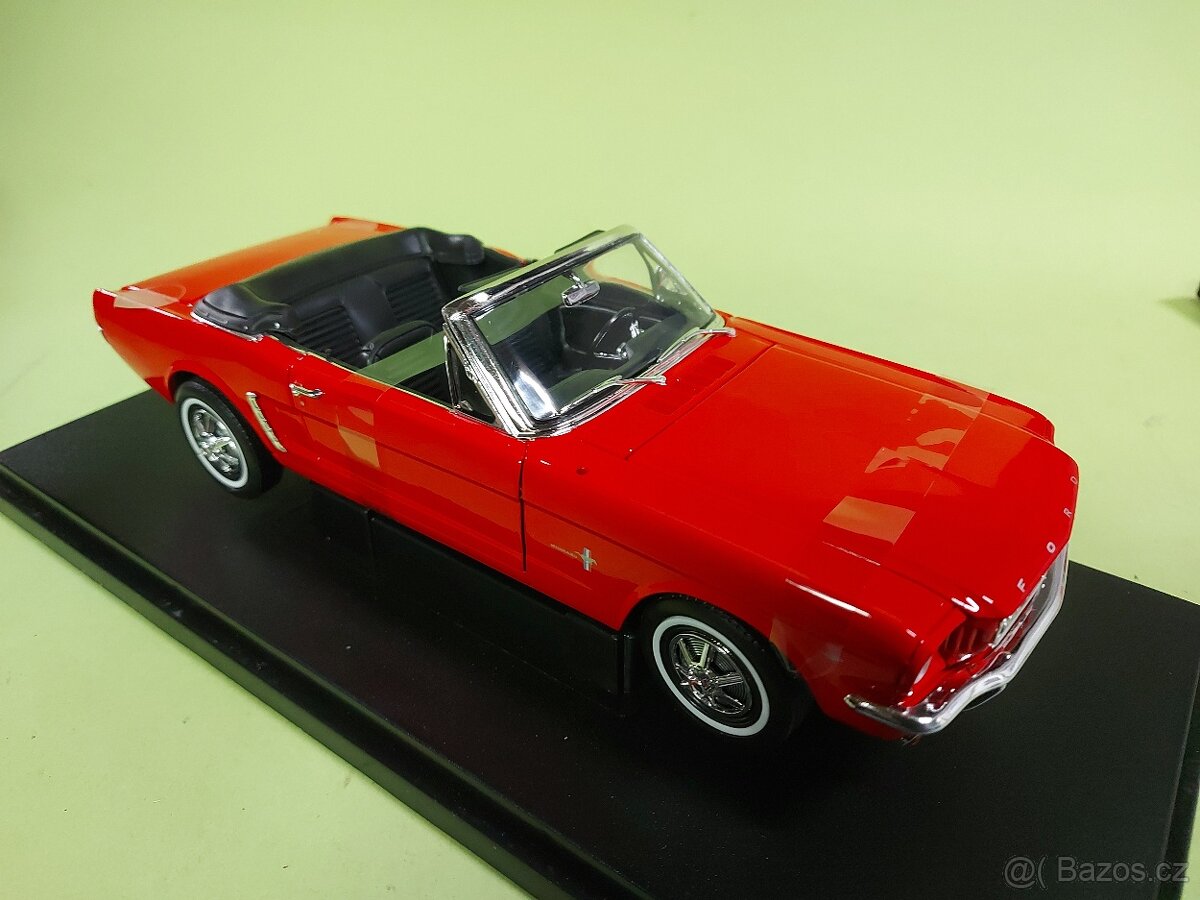 1:18 Ford Mustang Convertible 1964, Welly - 8
