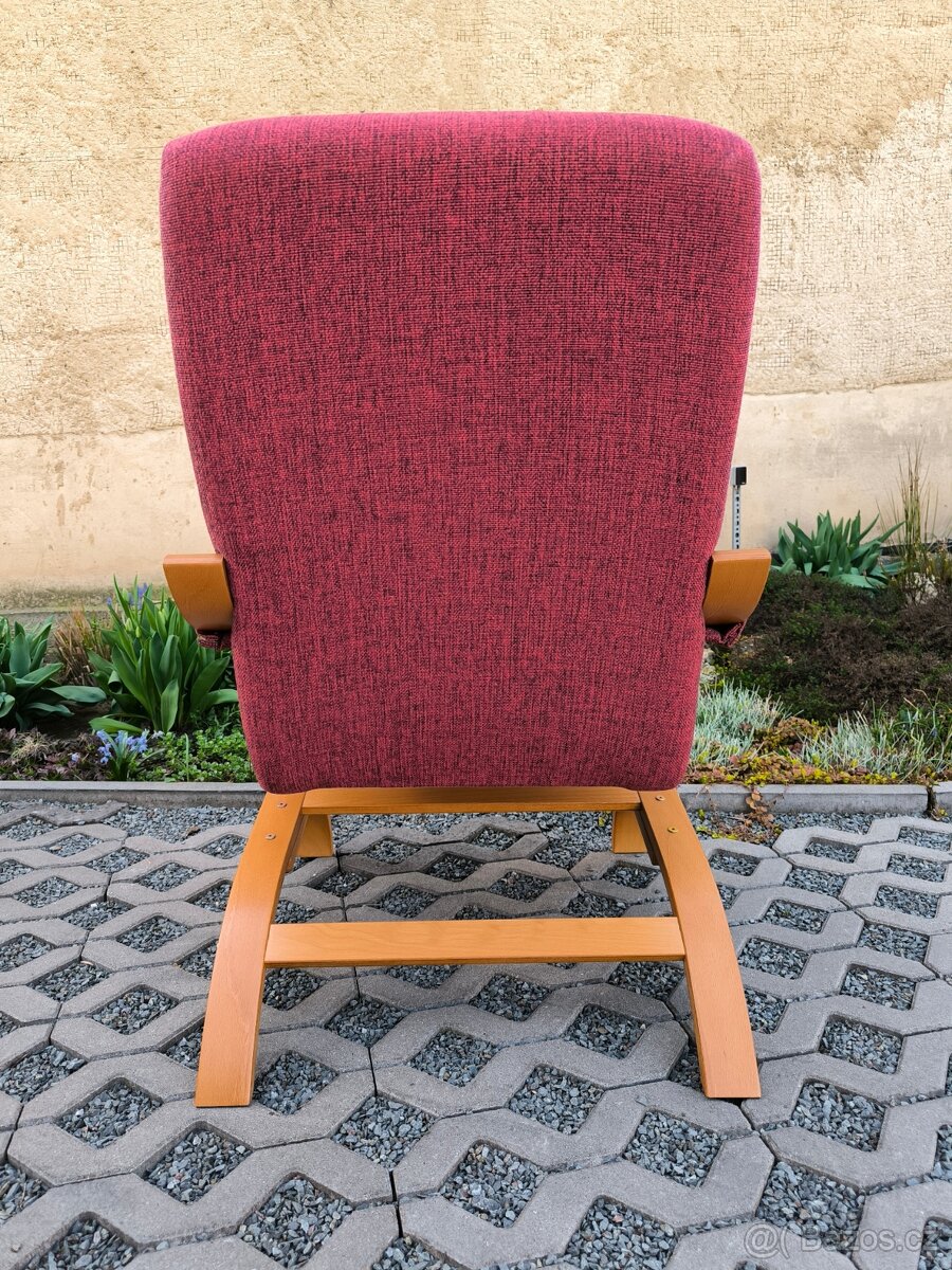 Moderní designové pohupovací křeslo - 8