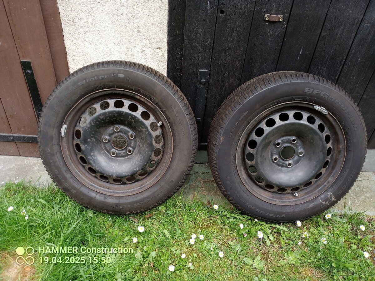 Zimní Pneumatiky 4x.215/55 R16. - 8