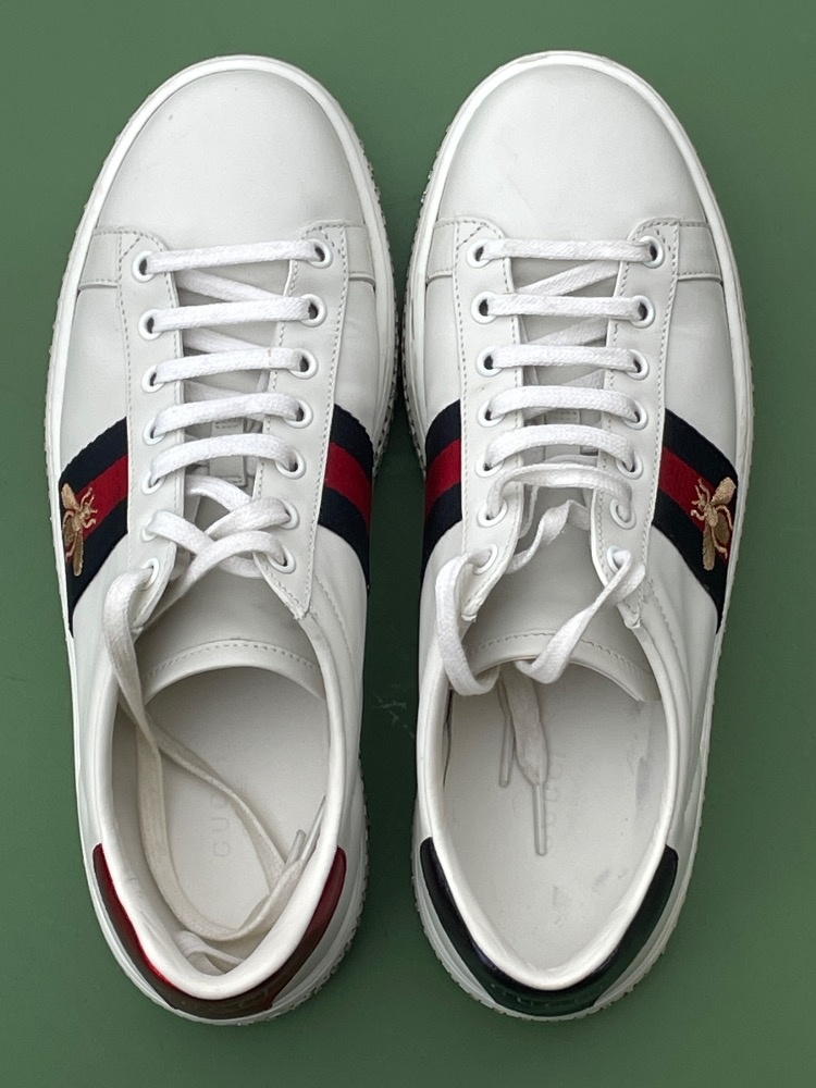 Gucci luxusní tenisky Ace Platform - 8