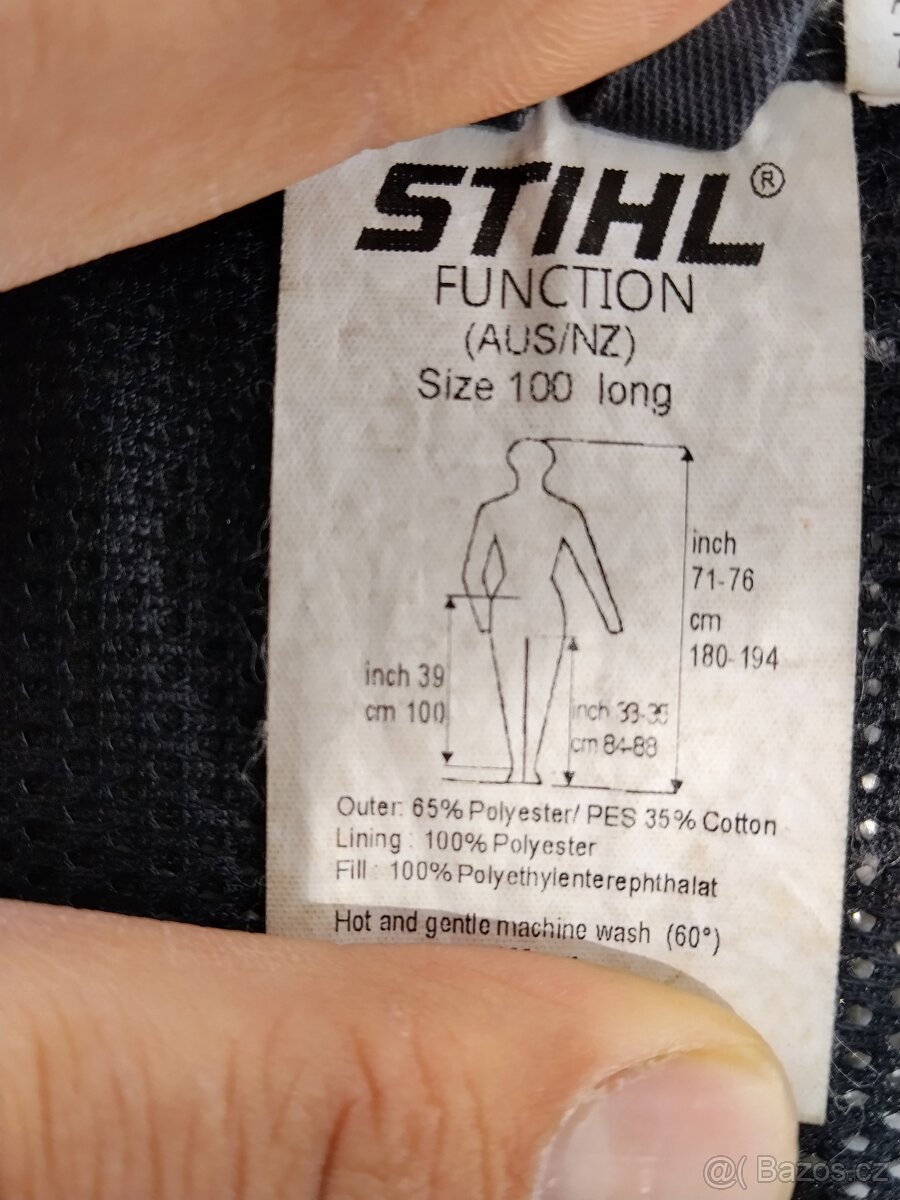 STIHL protipořezové návleky - 8