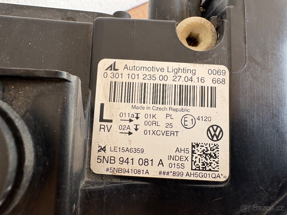 VW Tiguan 5NA kapota,blatníky,světla - 8