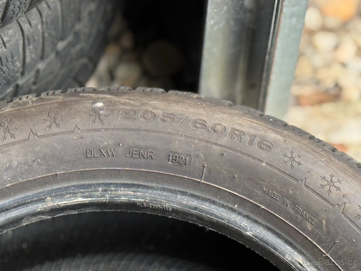 205/60/16 - Dunlop zimní pár pneu - 8