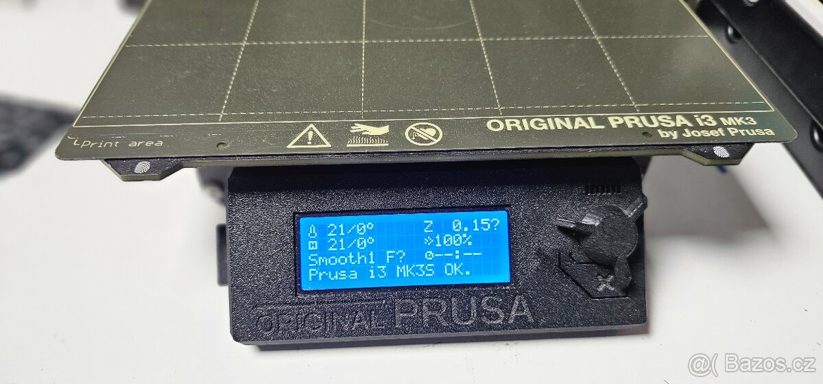 3D tiskárna Prusa MK3S+ s MMU3 - 8