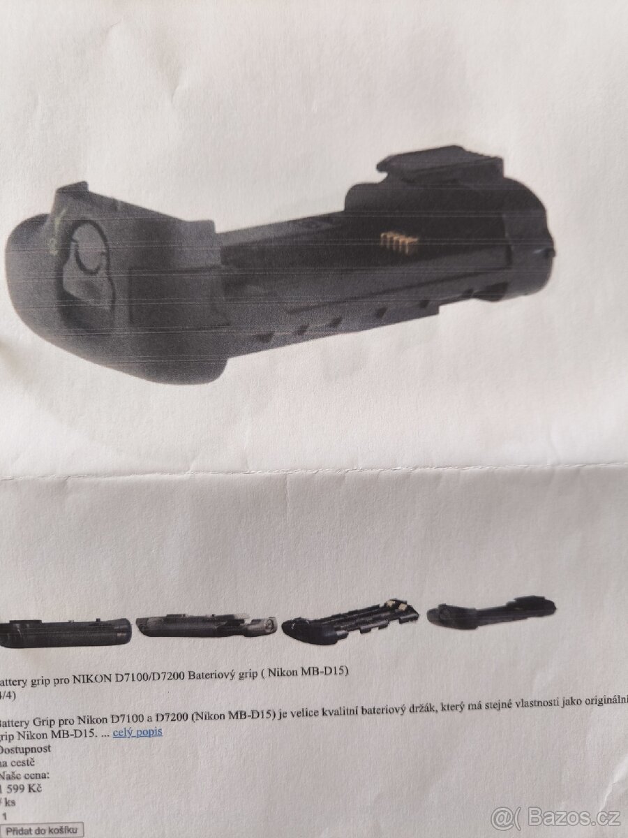 Nikon grip MB D 15 - 8