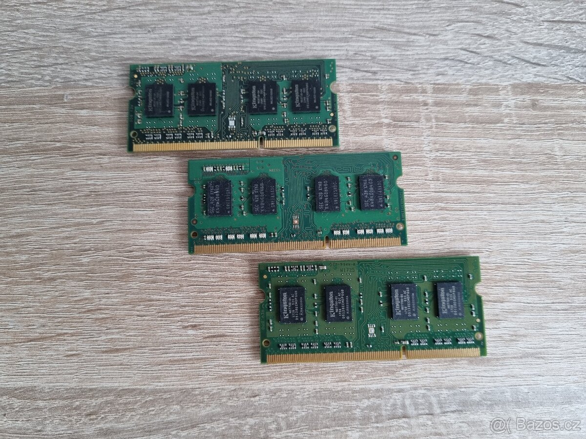 Operační paměť 4GB DDR3L 1600MHz, So-dimm - 8