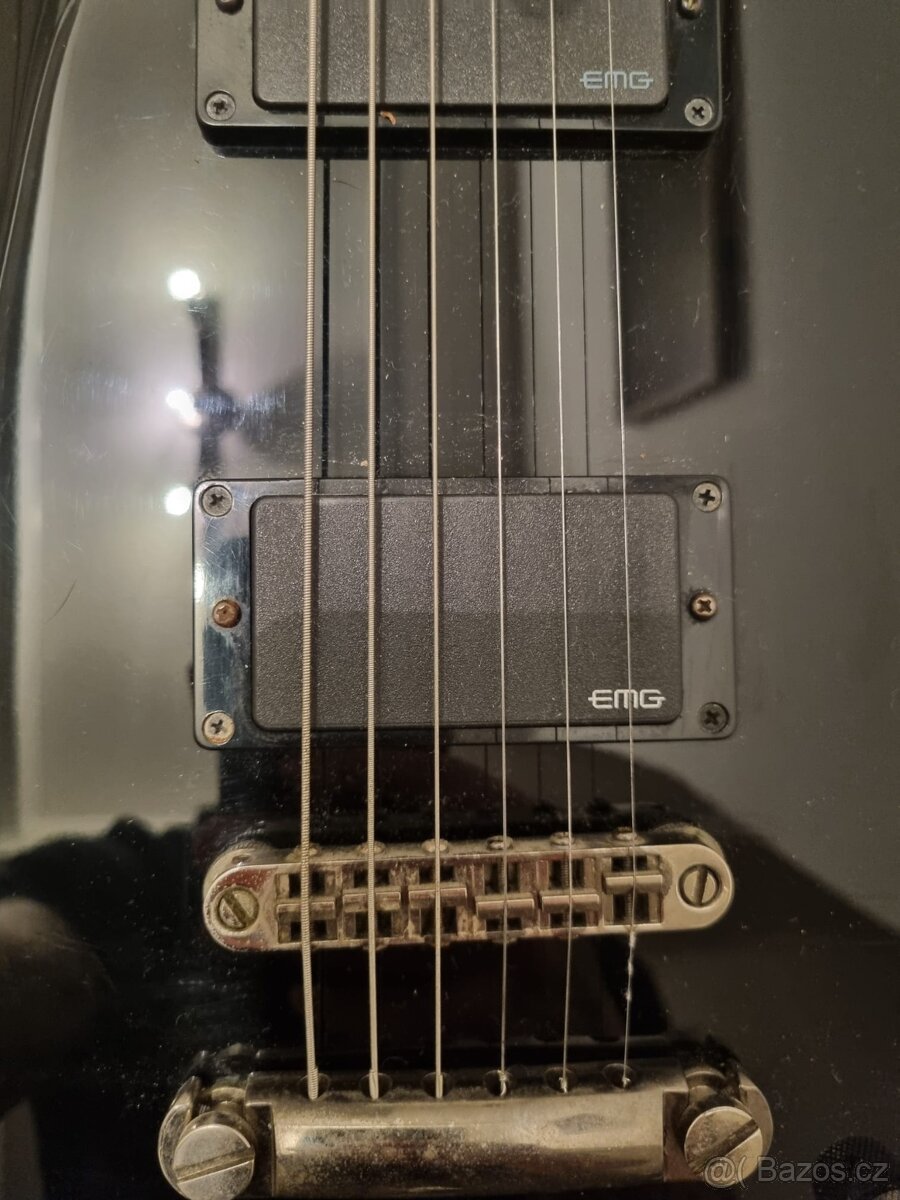 ESP Snakebyte signature original by James Hetfield - BLACK - 8