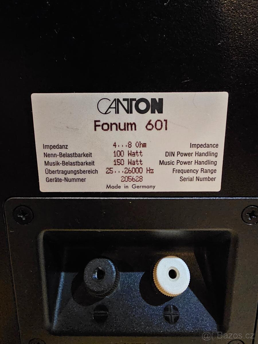 CANTON FONUM 601 velmi výkoné reproduktory - 8