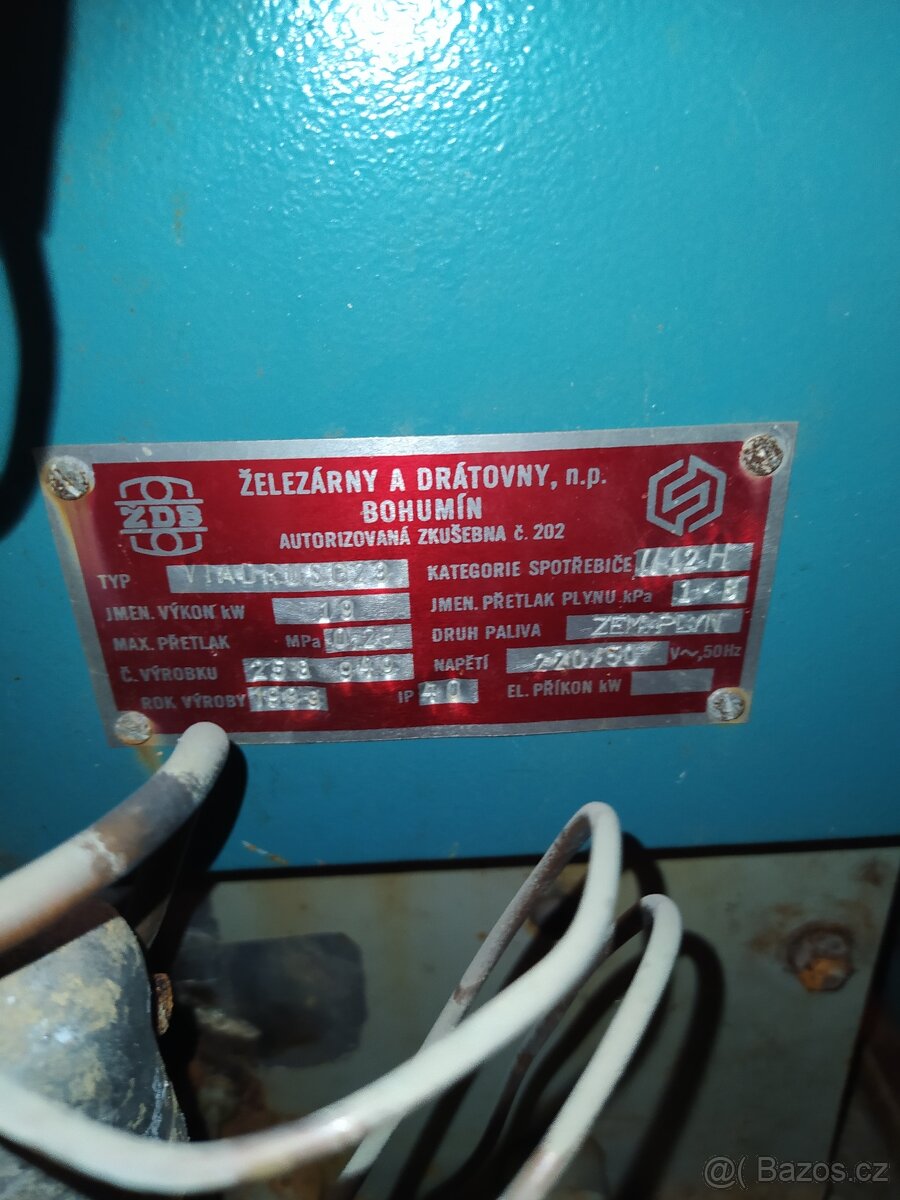 Plynový kotel Viadrus G 23 na ND - 8