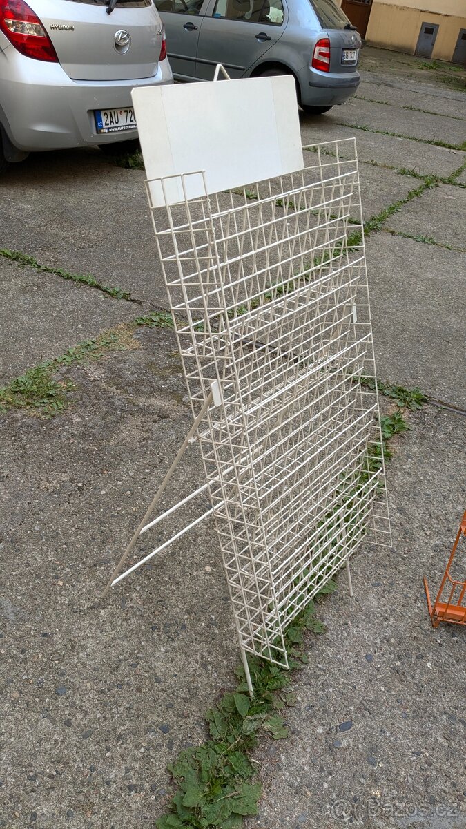 Info stojan na nabídky, hliníkový, 3x4 - 8