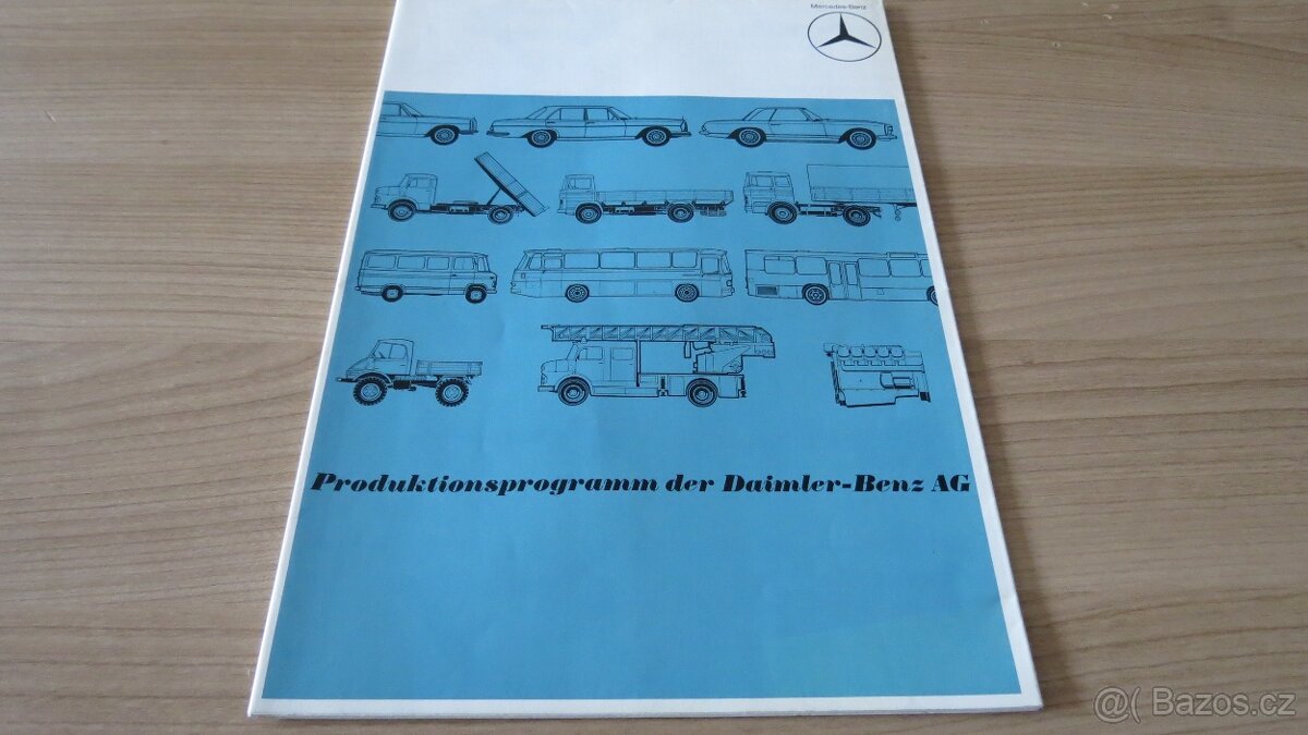 Prospekty Mercedes 60.-90. léta. - 8