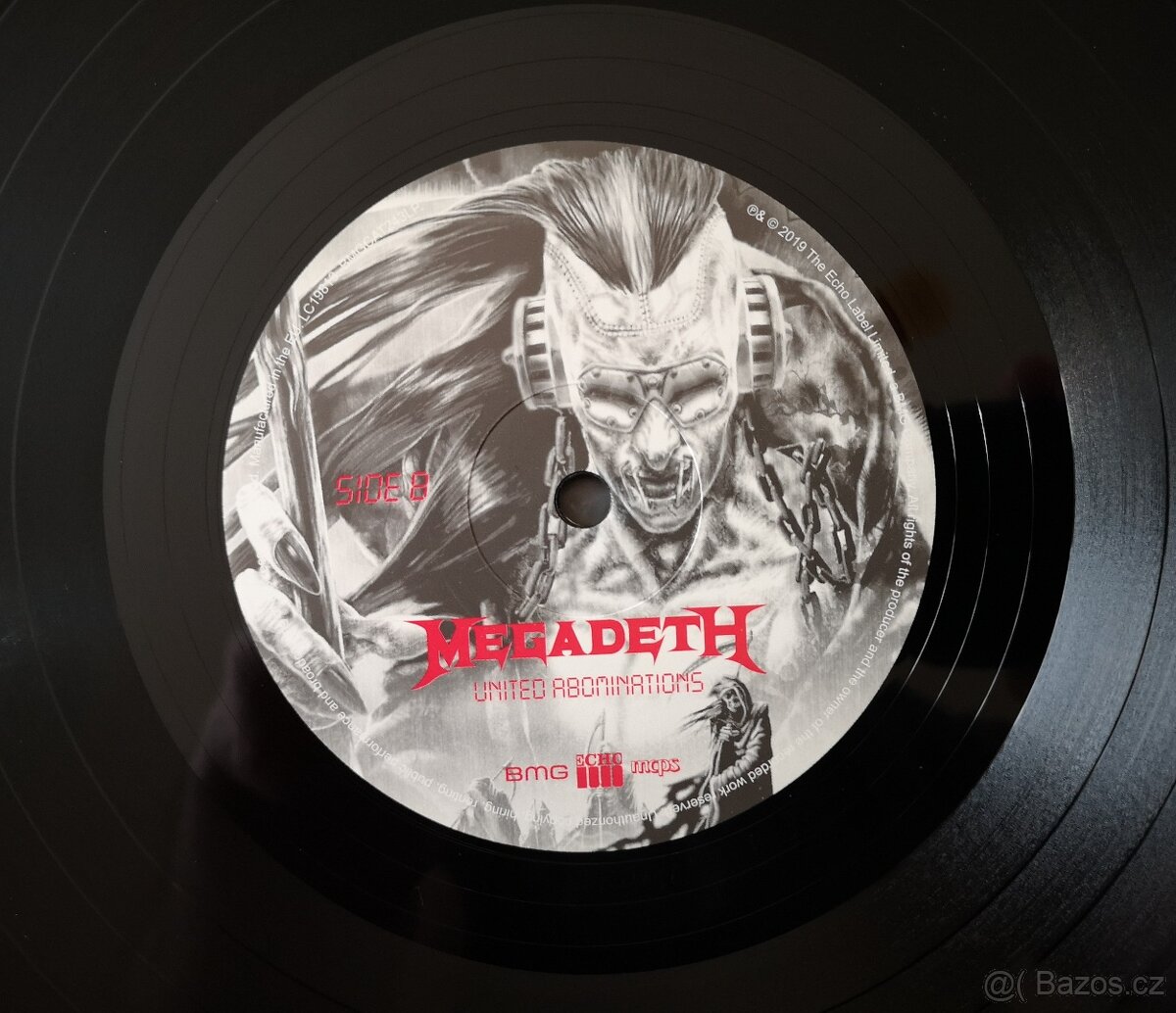 LP "MEGADETH - UNITED ABOMINATIONS" - 8