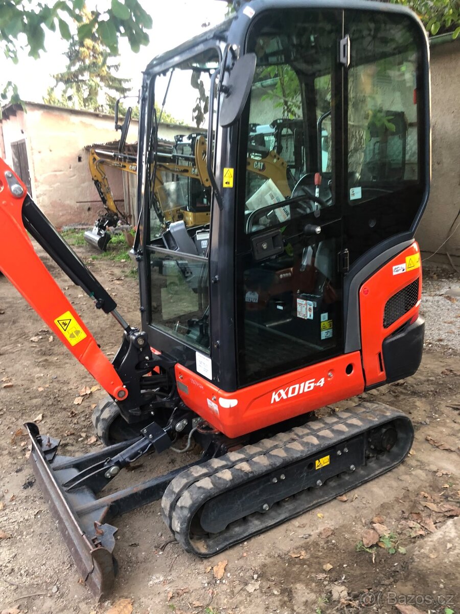 Minibagr KUBOTA KX 016 - 8