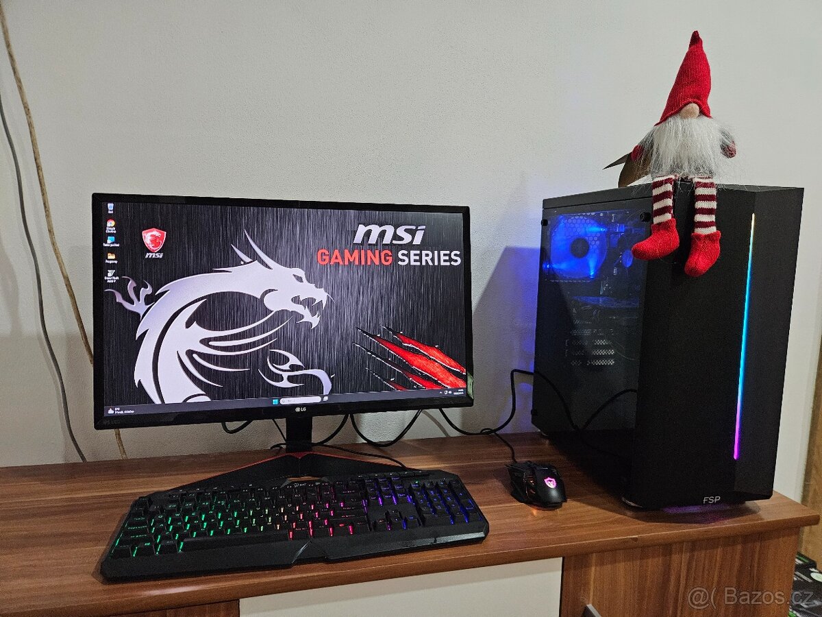 Herní pc i5-3340 16gb ddr3 GTX750ti 2gb lcd 24" GTA5 - 8