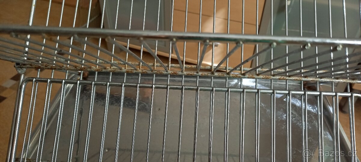 Odkapavac na nadobi - kov, 40 cm, použitý - 8