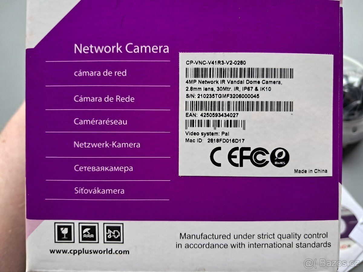 Kamera CP Plus (nová) - 8