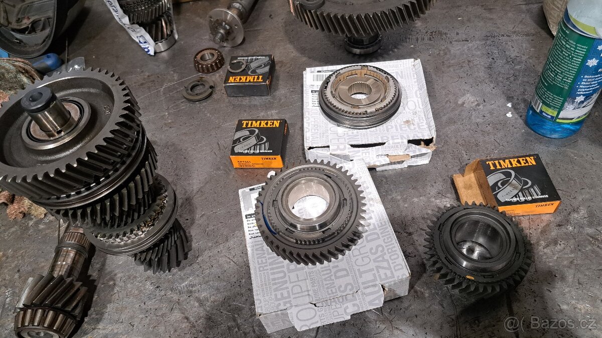 Repase prevodovek všech druhů pf6 ,pk6,pk5 - 8