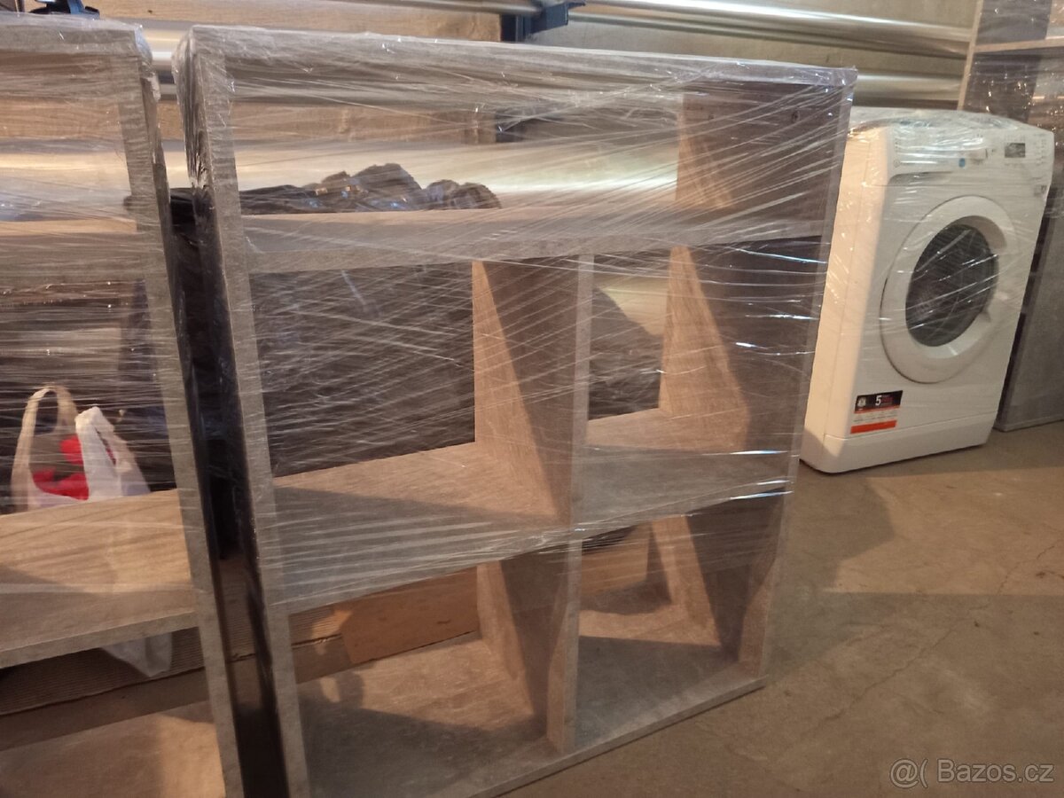 lednička, pračka, skříně - 8