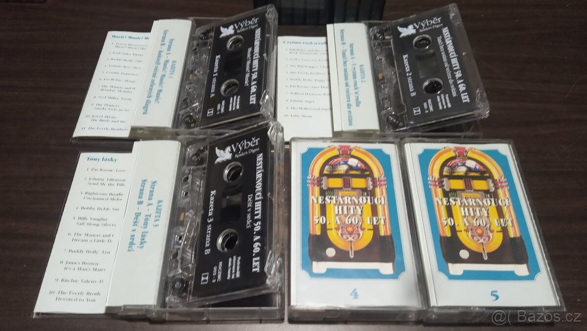 soubor 11 originálních audiokazet - 8
