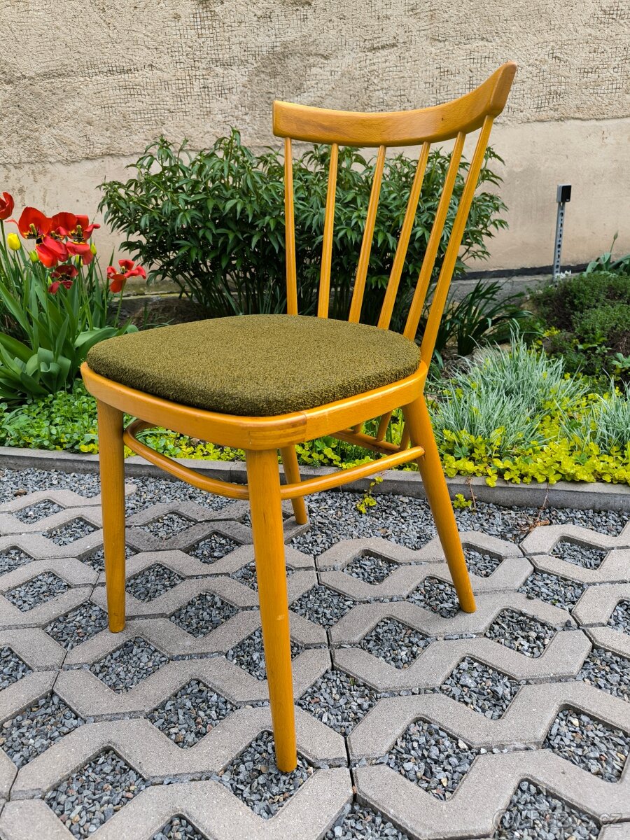 Retro jídelní židle F. Jirák - Brusel 60. léta - 8