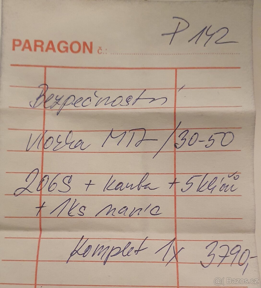 Bezpečnostní vložka 30-50 Mul-T-Lock - 8