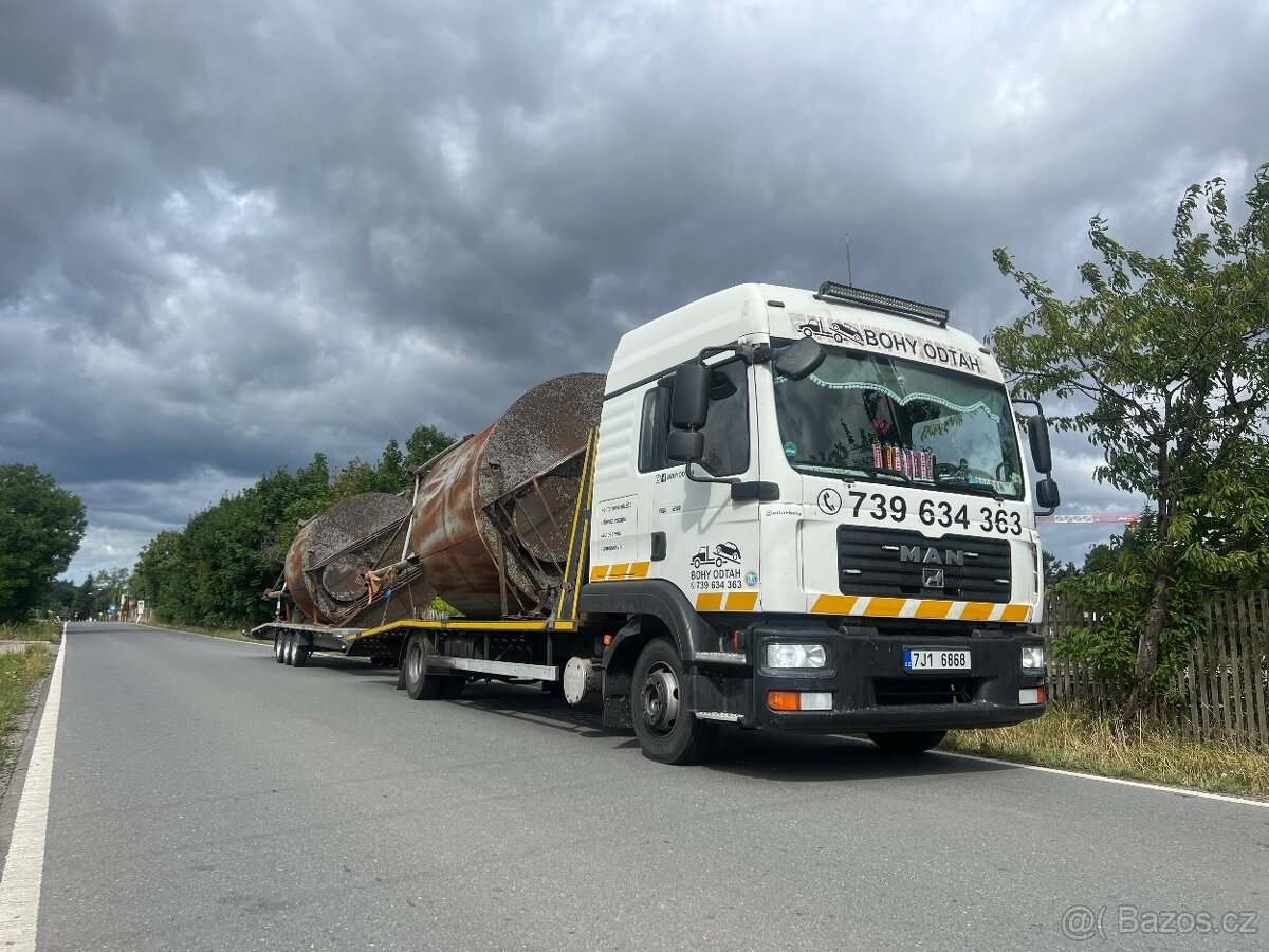 Odtahová a vyprošťovací služba 24/7 - 8