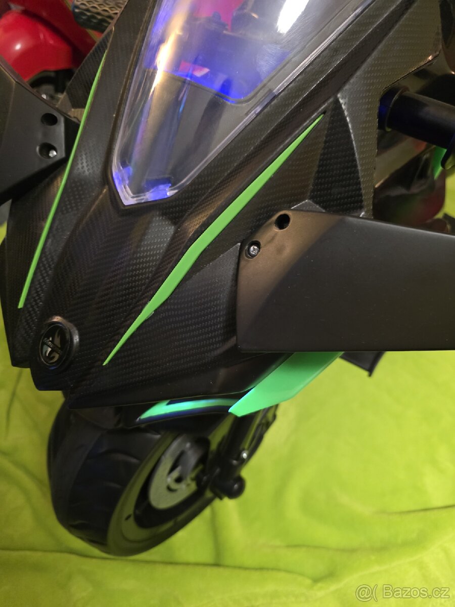 Detska motorka H2R zelena - 8